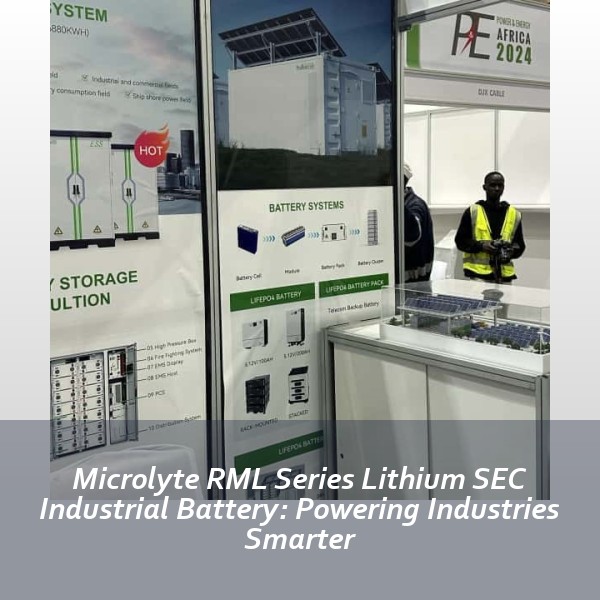 Microlyte RML Series Lithium SEC Industrial Battery: Powering Industries Smarter