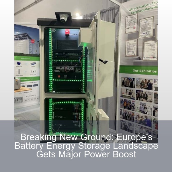 Breaking New Ground: Europe's Battery Energy Storage Landscape Gets Major Power Boost