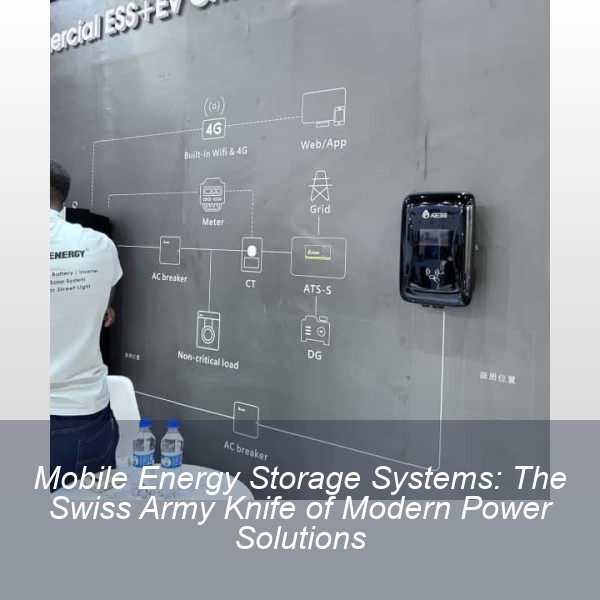 Mobile Energy Storage Systems: The Swiss Army Knife of Modern Power Solutions