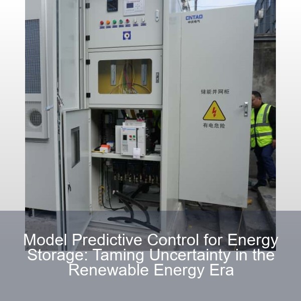 Model Predictive Control for Energy Storage: Taming Uncertainty in the Renewable Energy Era
