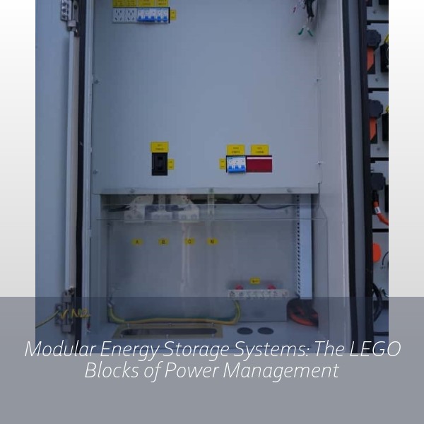 Modular Energy Storage Systems: The LEGO Blocks of Power Management
