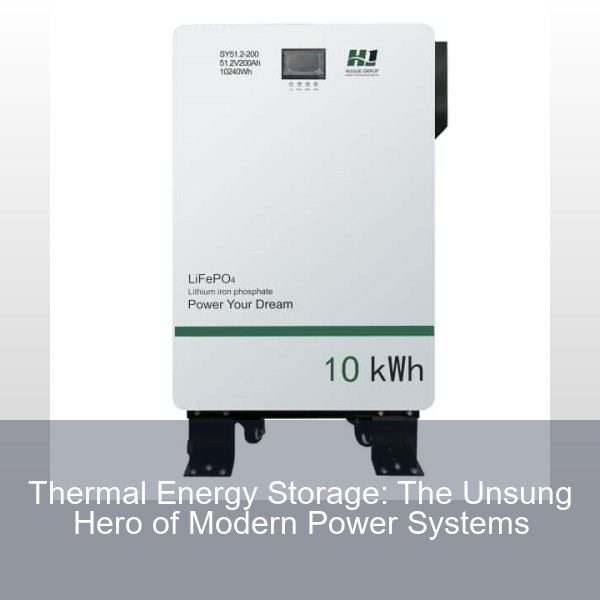 Thermal Energy Storage: The Unsung Hero of Modern Power Systems