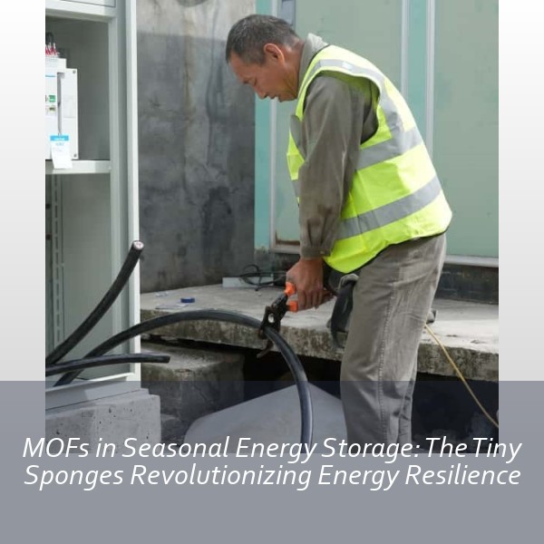 MOFs in Seasonal Energy Storage: The Tiny Sponges Revolutionizing Energy Resilience