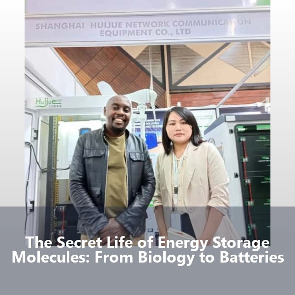 The Secret Life of Energy Storage Molecules: From Biology to Batteries