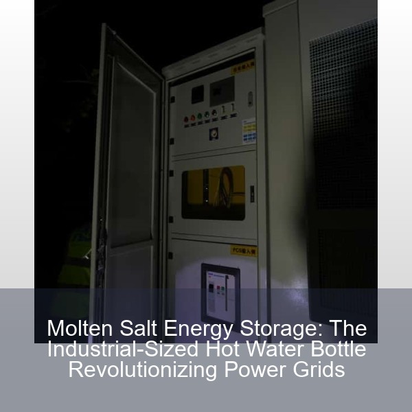Molten Salt Energy Storage: The Industrial-Sized Hot Water Bottle Revolutionizing Power Grids