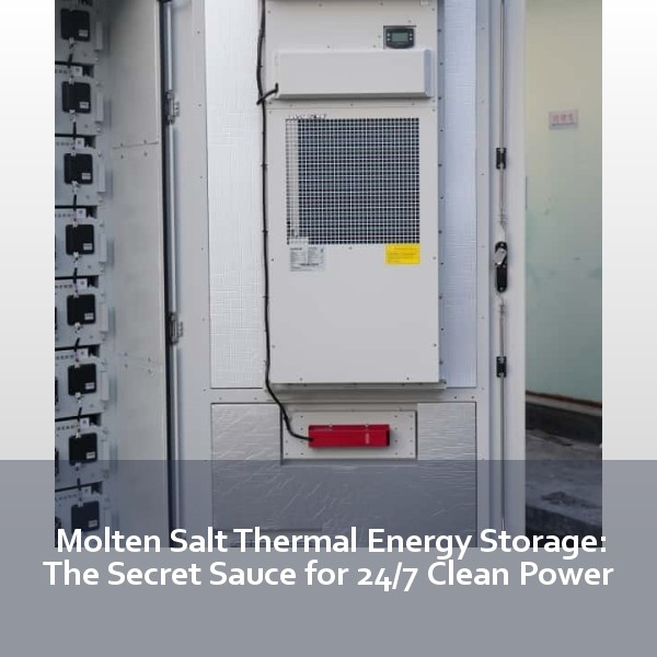 Molten Salt Thermal Energy Storage: The Secret Sauce for 24/7 Clean Power