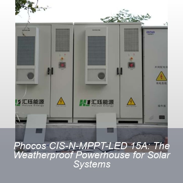 Phocos CIS-N-MPPT-LED 15A: The Weatherproof Powerhouse for Solar Systems