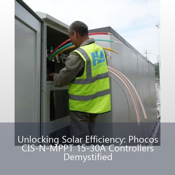 Unlocking Solar Efficiency: Phocos CIS-N-MPPT 15-30A Controllers Demystified