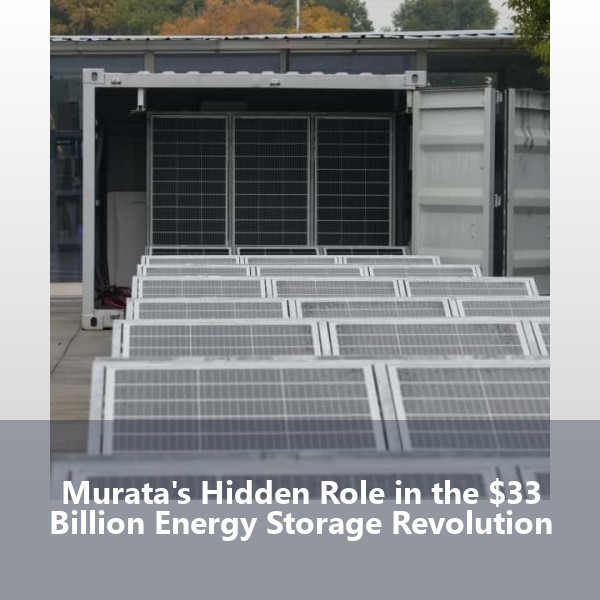 Murata's Hidden Role in the $33 Billion Energy Storage Revolution