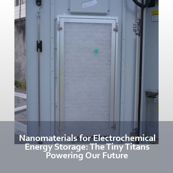 Nanomaterials for Electrochemical Energy Storage: The Tiny Titans Powering Our Future