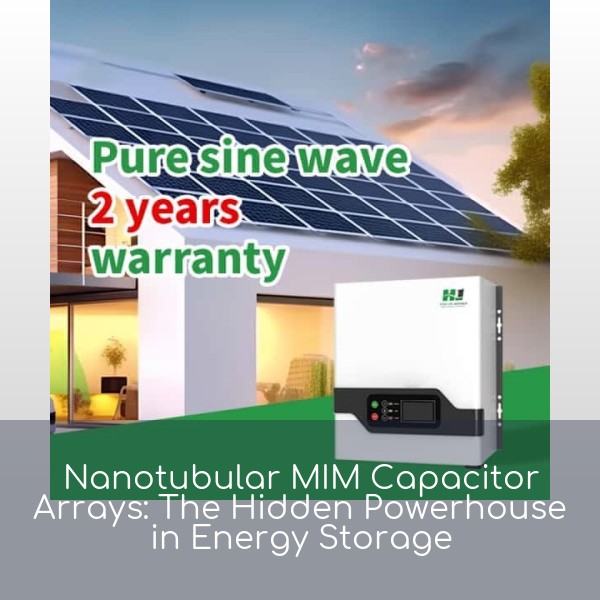 Nanotubular MIM Capacitor Arrays: The Hidden Powerhouse in Energy Storage