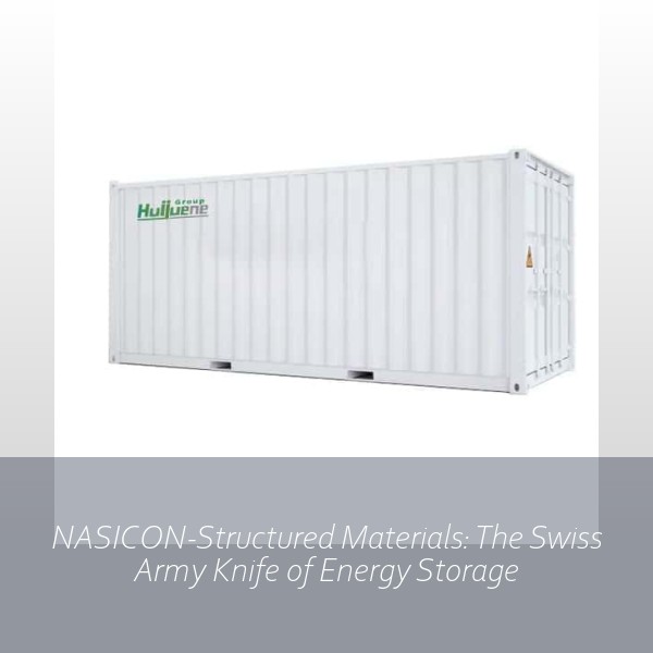 NASICON-Structured Materials: The Swiss Army Knife of Energy Storage
