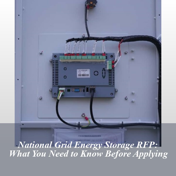 National Grid Energy Storage RFP: What You Need to Know Before Applying