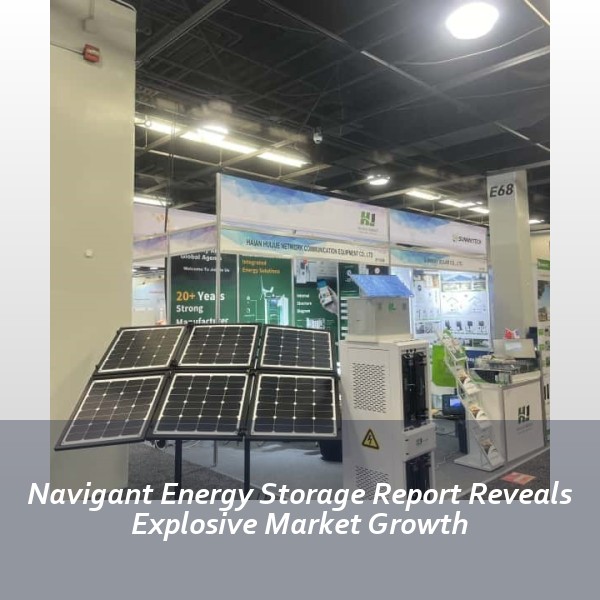 Navigant Energy Storage Report Reveals Explosive Market Growth