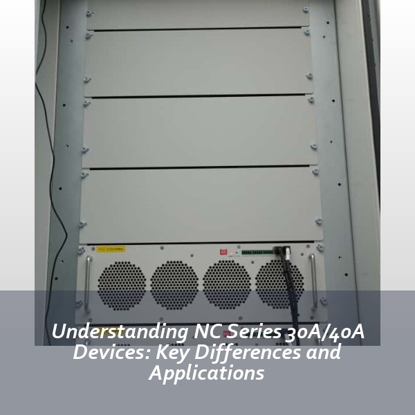 Understanding NC Series 30A/40A Devices: Key Differences and Applications