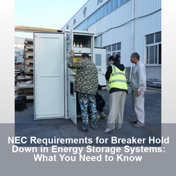 NEC Requirements for Breaker Hold Down in Energy Storage Systems: What You Need to Know