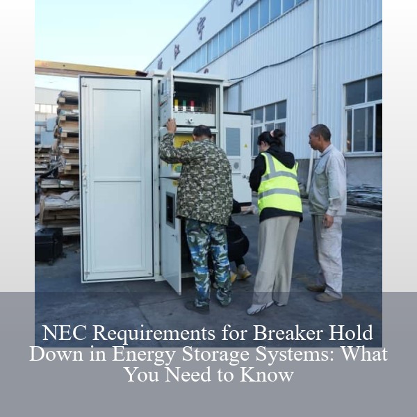 NEC Requirements for Breaker Hold Down in Energy Storage Systems: What You Need to Know