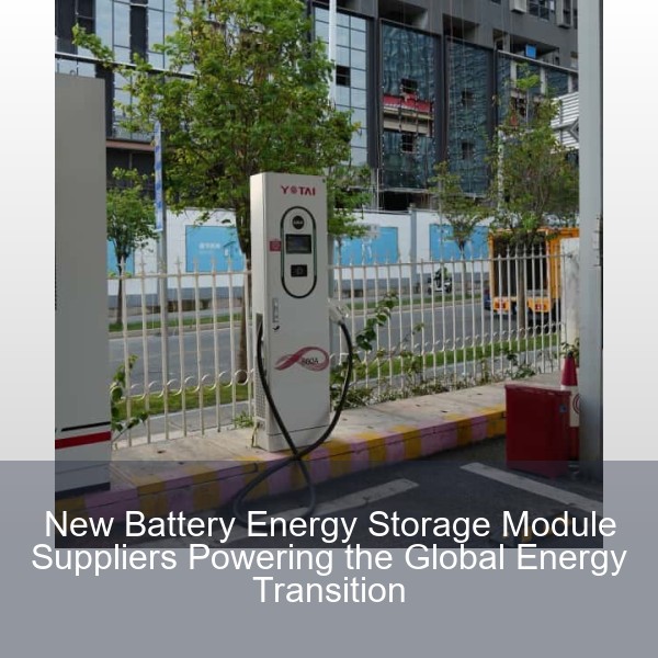 New Battery Energy Storage Module Suppliers Powering the Global Energy Transition