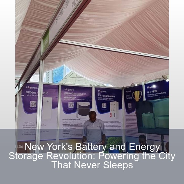 New York's Battery and Energy Storage Revolution: Powering the City That Never Sleeps