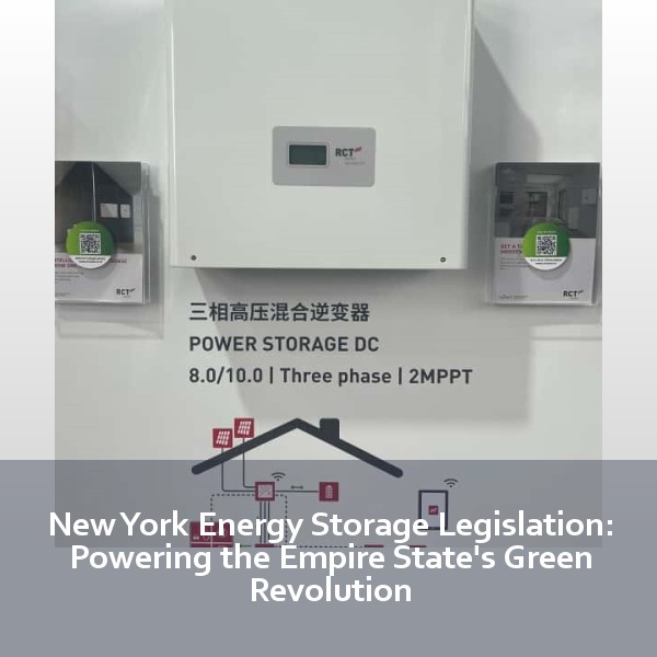 New York Energy Storage Legislation: Powering the Empire State's Green Revolution