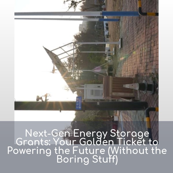 Next-Gen Energy Storage Grants: Your Golden Ticket to Powering the Future (Without the Boring Stuff)