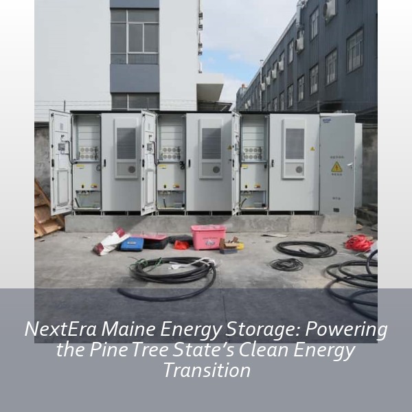NextEra Maine Energy Storage: Powering the Pine Tree State’s Clean Energy Transition