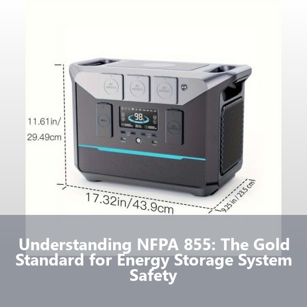 Understanding NFPA 855: The Gold Standard for Energy Storage System Safety