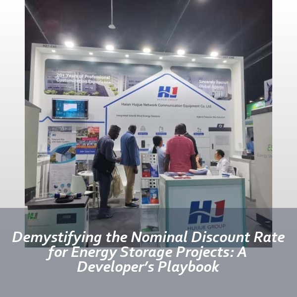 Demystifying the Nominal Discount Rate for Energy Storage Projects: A Developer’s Playbook