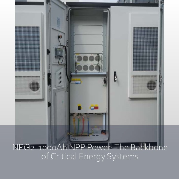NPG2-1000Ah NPP Power: The Backbone of Critical Energy Systems