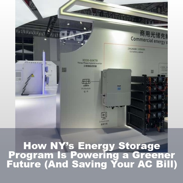 How NY’s Energy Storage Program Is Powering a Greener Future (And Saving Your AC Bill)