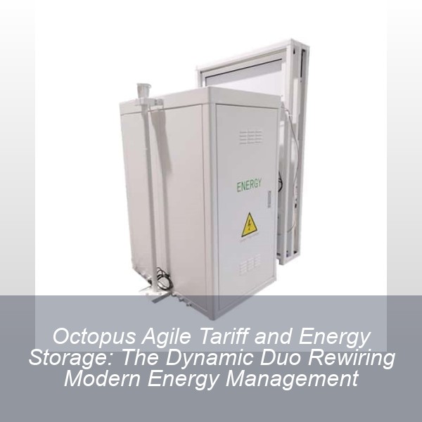 Octopus Agile Tariff and Energy Storage: The Dynamic Duo Rewiring Modern Energy Management