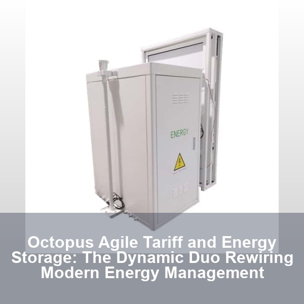 Octopus Agile Tariff and Energy Storage: The Dynamic Duo Rewiring Modern Energy Management