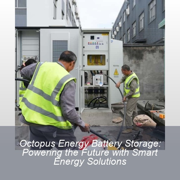 Octopus Energy Battery Storage: Powering the Future with Smart Energy Solutions