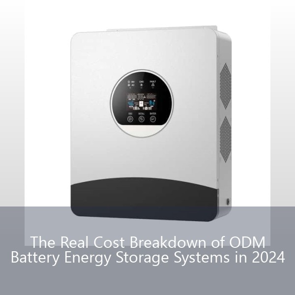 The Real Cost Breakdown of ODM Battery Energy Storage Systems in 2024