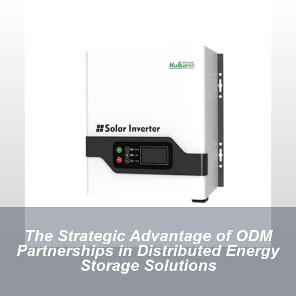 The Strategic Advantage of ODM Partnerships in Distributed Energy Storage Solutions