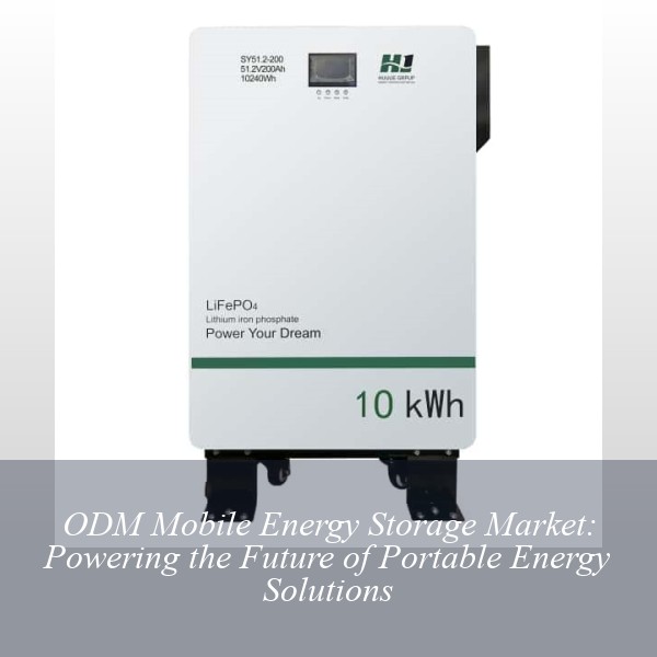 ODM Mobile Energy Storage Market: Powering the Future of Portable Energy Solutions