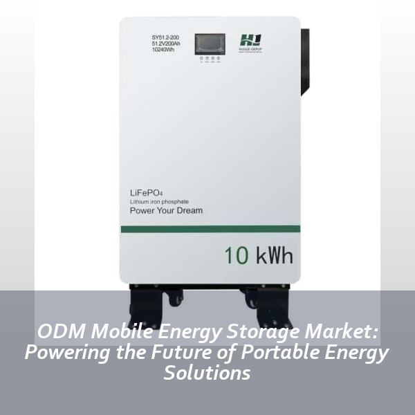 ODM Mobile Energy Storage Market: Powering the Future of Portable Energy Solutions