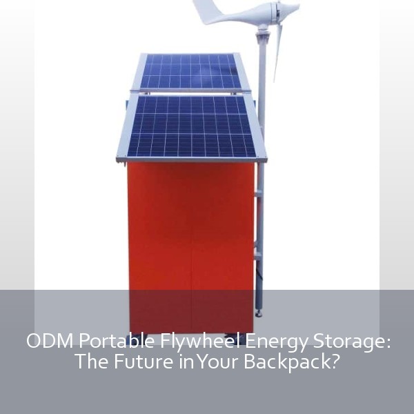 ODM Portable Flywheel Energy Storage: The Future in Your Backpack?