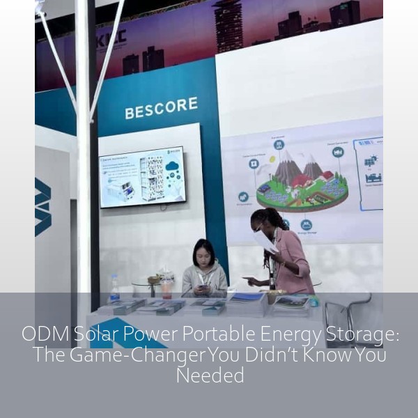 ODM Solar Power Portable Energy Storage: The Game-Changer You Didn’t Know You Needed