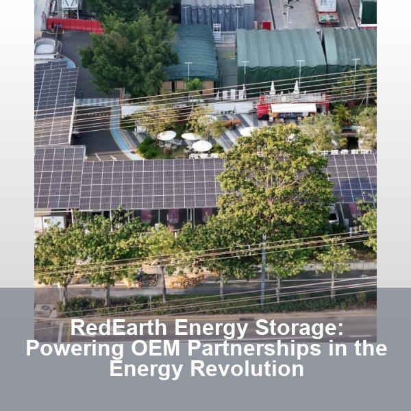 RedEarth Energy Storage: Powering OEM Partnerships in the Energy Revolution