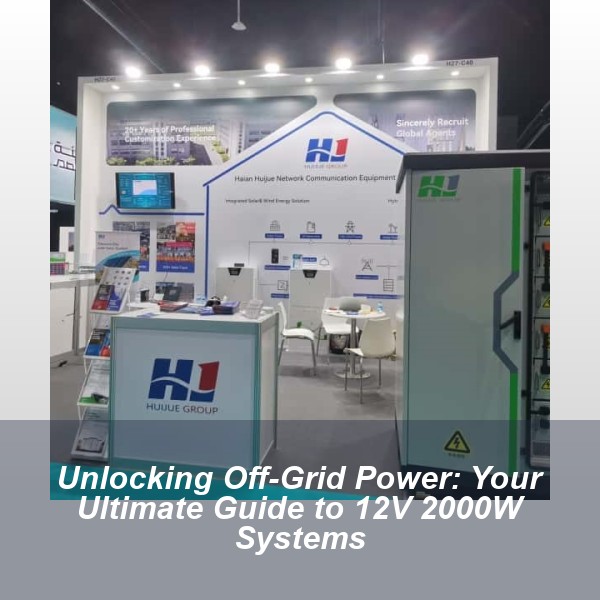 Unlocking Off-Grid Power: Your Ultimate Guide to 12V 2000W Systems