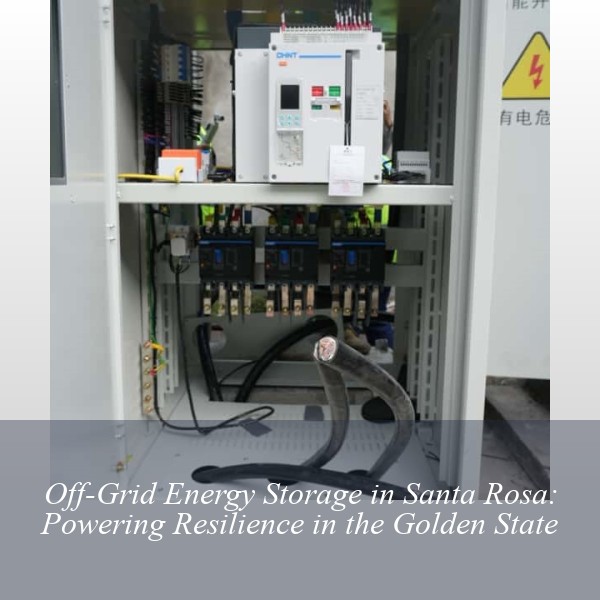 Off-Grid Energy Storage in Santa Rosa: Powering Resilience in the Golden State