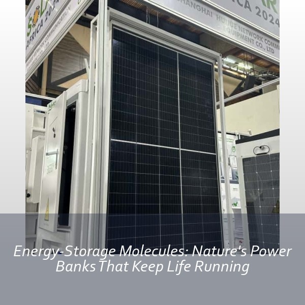 Energy-Storage Molecules: Nature's Power Banks That Keep Life Running