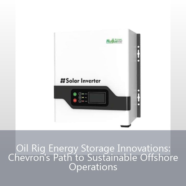 Oil Rig Energy Storage Innovations: Chevron's Path to Sustainable Offshore Operations