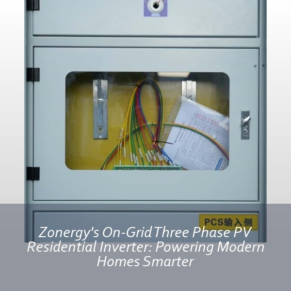 Zonergy's On-Grid Three Phase PV Residential Inverter: Powering Modern Homes Smarter