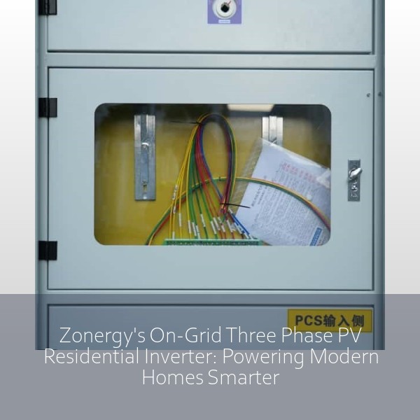 Zonergy's On-Grid Three Phase PV Residential Inverter: Powering Modern Homes Smarter