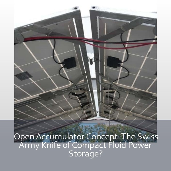 Open Accumulator Concept: The Swiss Army Knife of Compact Fluid Power Storage?