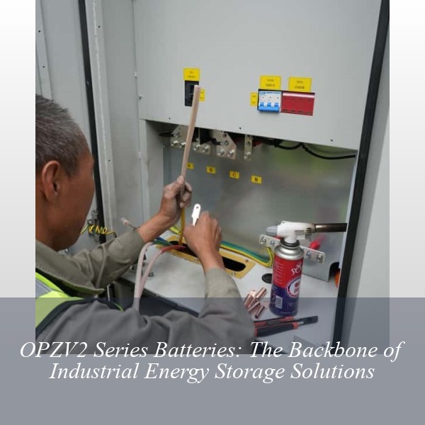 OPZV2 Series Batteries: The Backbone of Industrial Energy Storage Solutions