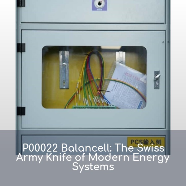 P00022 Balancell: The Swiss Army Knife of Modern Energy Systems