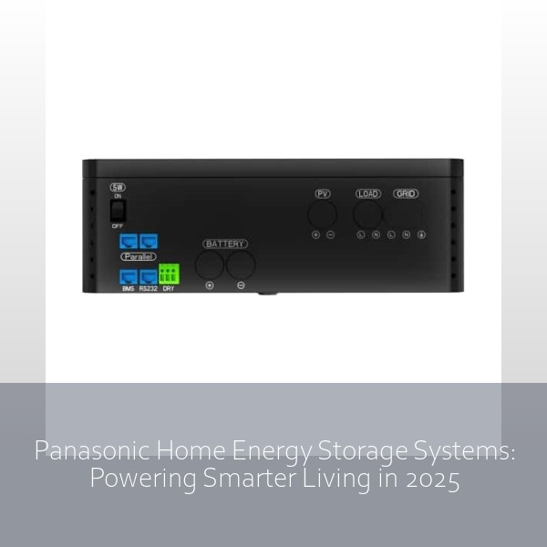 Panasonic Home Energy Storage Systems: Powering Smarter Living in 2025